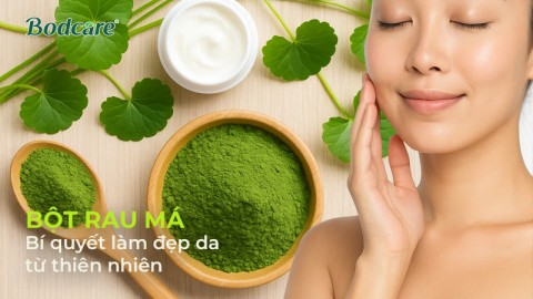 Bột Rau Má - Bí quyết làm đẹp da từ thiên nhiên