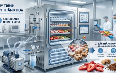 Công Nghệ Sấy Thăng Hoa Là Gì? So Sánh Với Bột Rau Củ Sấy Lạnh Bodcare