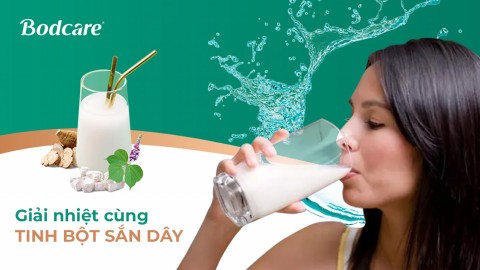 GIẢI NHIỆT CÙNG BỘT SẮN DÂY – MÁT LÀNH TỪ THIÊN NHIÊN