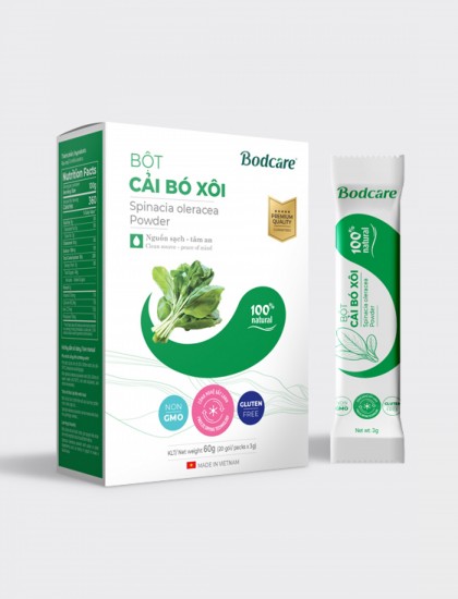 Bột cải bó xôi